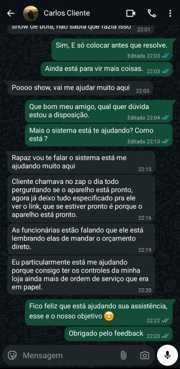 Depoimento Carlos - Cliente