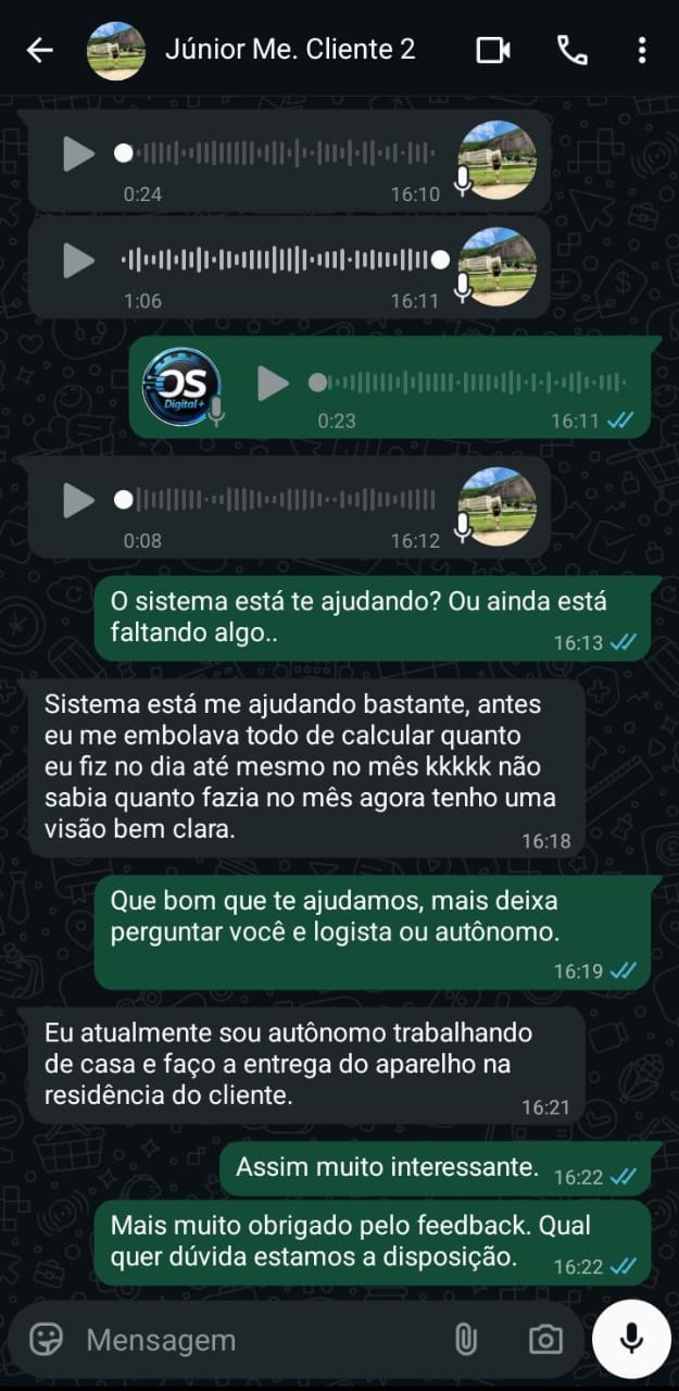 Depoimento Júnior Me. - Cliente 2
